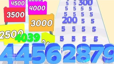 10 Minutes New Satisfying And Relaxing Math Games -Number Master Vs Merge Numbers Run