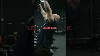 Should You Do THIS On Lat Pulldowns?