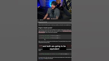 Should You Use Single Or Double Quotes In HTML?