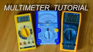 How to Use a Multimeter | Best Tutorial for Beginners! (HD)