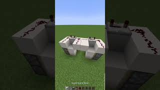 Minecraft Easy Redstone Door (Mob Proof) #shorts