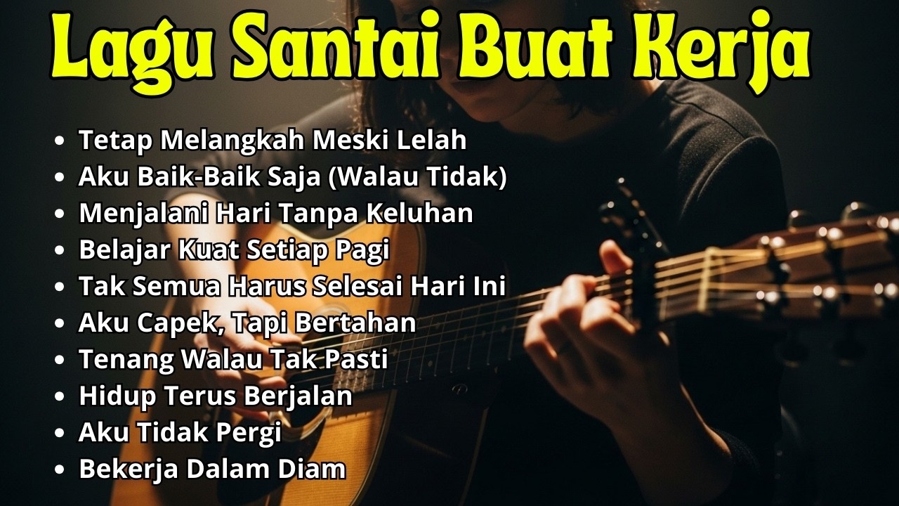 🎼 Musik Kerja Ringan & Tenang 2026 | Lagu Slow Rock Mellow Full Album Fokus