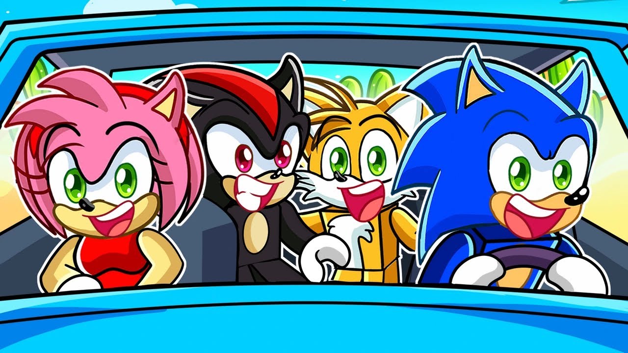¡SONIC, TAILS Y SHADOW TIENEN UN VIAJE LARGO POR el DESIERTO en ROBLOX!