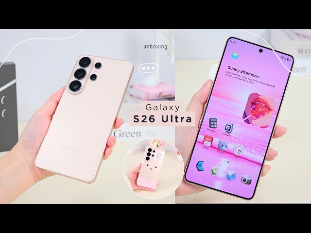 Samsung Galaxy S26 Ultra | Pink Gold | Unboxing - YouTube