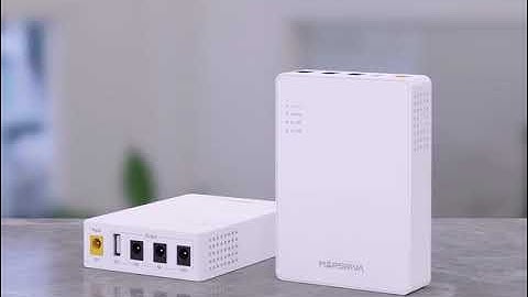 MARSRIVA MINI DC UPS KP3 10000mAh BATTERY with PoE for WiFi ROUTER