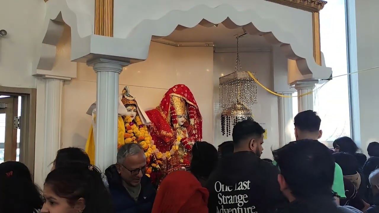 Visited Alberta Hindu Temple in Edmonton 