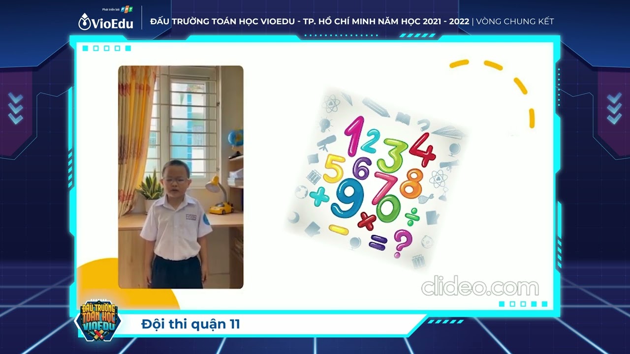 [VioEdu TV] Bài dự thi đội Quận 11 vòng chung kết Đấu... - youtube