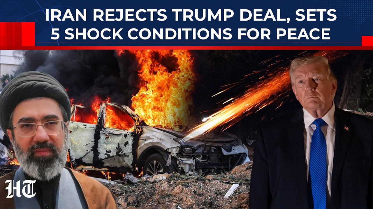 Breaking: Iran Rejects Trump Ceasefire Plan; Mojtaba Sets 5 Tough Conditions To End War On Own Terms