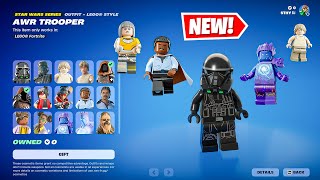 All New & Updated LEGO Styles in Fortnite Star Wars Update!