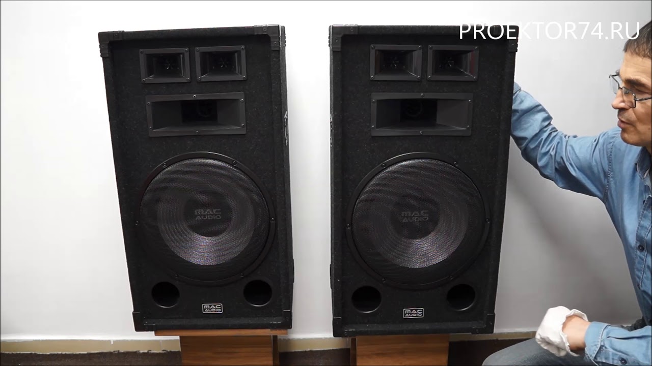 Обзор концертной акустики Mac Audio Soundforce 1300