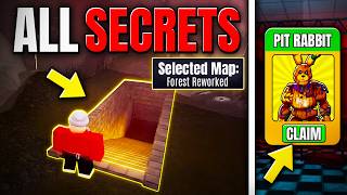 EXPOSING all hidden SECRETS in REWORKED FOREST MAP (Bite By Night)