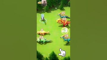 Dino game ads review new level update: Make the right choice to survive #games #dinosaur #gaming