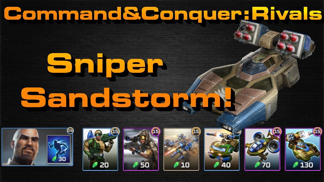 C&C Rivals: Sniper Sandstorm!