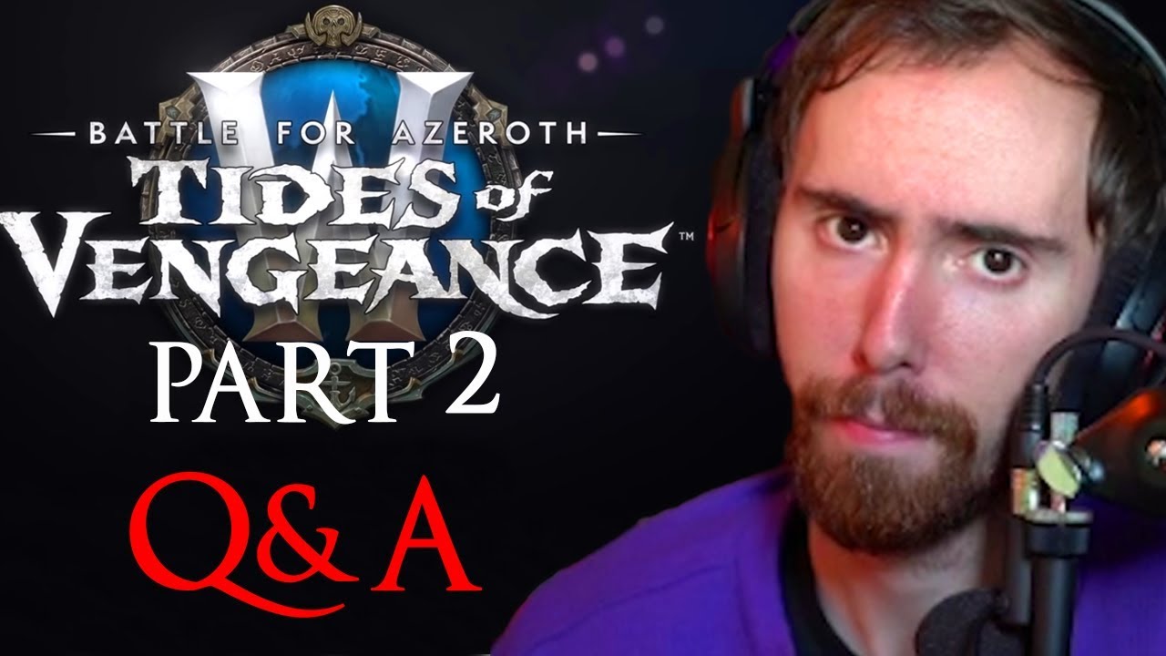 Asmongold Reacts to Tides Of Vengeance Part 2 Q&A, Plays BINGO