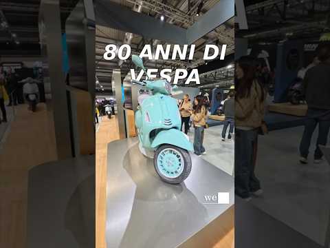 Video 80 anni di Vespa ad EICMA 2025 #Shorts