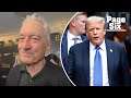 Robert De Niro reacts to Donald Trump