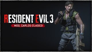 Resident Evil 3 Remake Mod Traje Clasico De Carlos Link De Descarga Pc