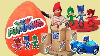 Герои в масках новые серии - Кэтбой Гекко и Алетт Вся Коллекция. PJ MASKS GIANT EGG SURPRISE Герои в масках новые серии - Кэтбой Гекко и Алетт Вся Коллекция. PJ MASKS GIANT EGG SURPRISE