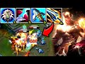 Lee sin top but my r looks like a glitch kick  1k dmg  s14 lee sin top gameplay guide