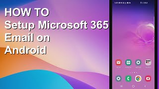 How To Add Microsoft 365 Email to Android / Samsung (2023) screenshot 5