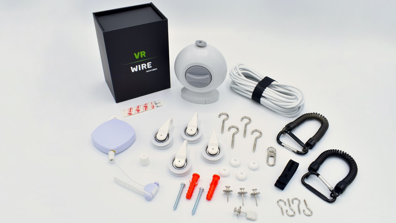 VR WIRE II Cable Management System Assembly & Setup Instructions