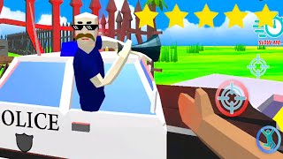 Can You Escape 5 Stars WANTED in Dude Theft Wars?! - New Update Gameplay screenshot 4