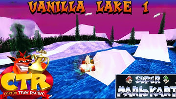 CTR Crash Team Racing: Vanilla Lake 1 Custom Track By Lolo