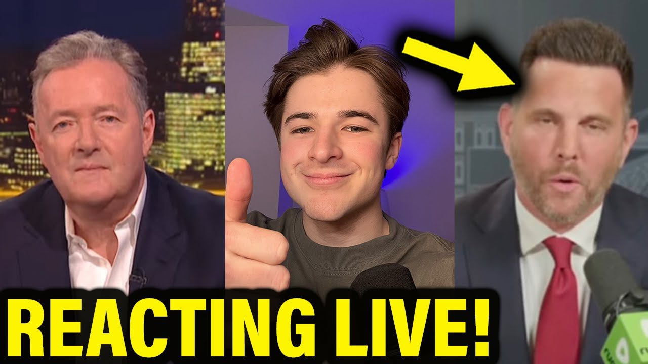 Reacting To My Piers Morgan MAGA Debate LIVE! - YouTube