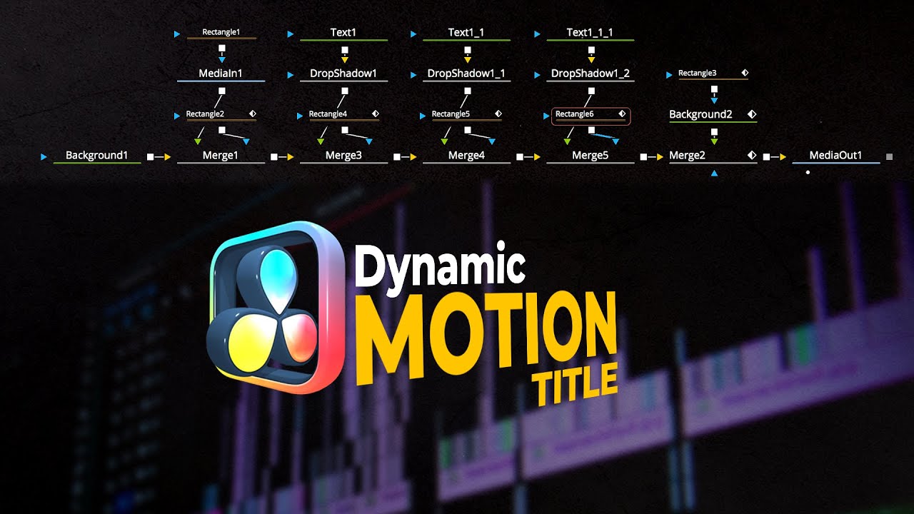 Create a Stunning Motion Graphics Title in DaVinci Resolve Fusion - YouTube