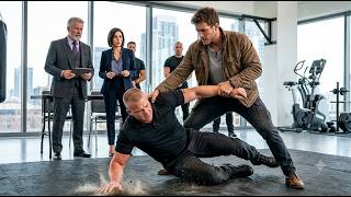 They Mocked a Single Dad at the CEO  s Bodyguard Tryout  He Dropped Their Strongest Man in Seconds