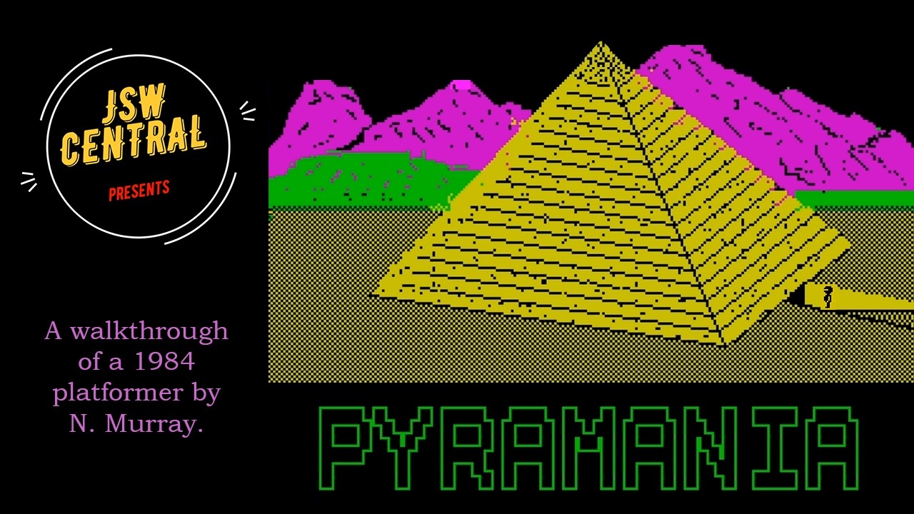 Pyramania walkthrough | ZX Spectrum | JSWCL-217 - YouTube