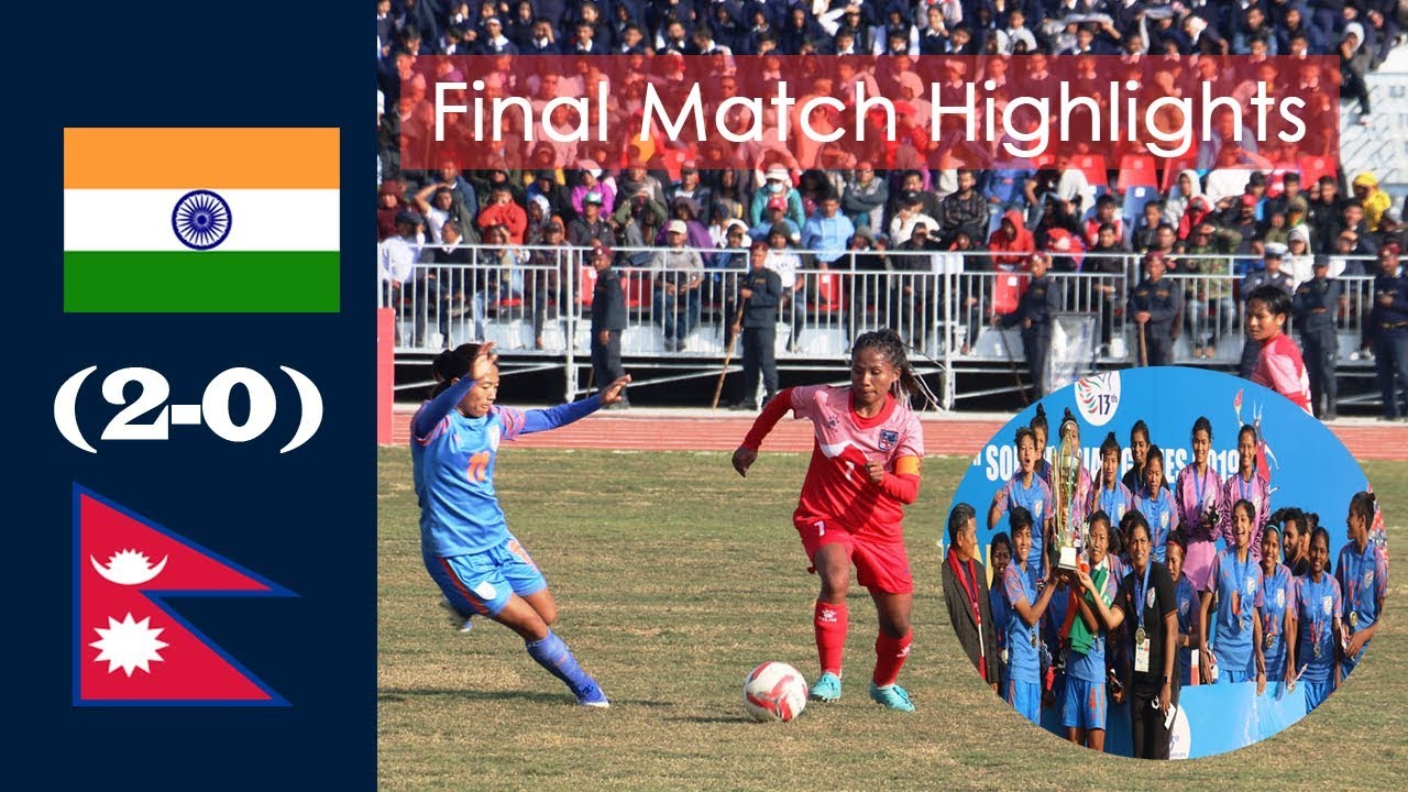 India Vs Nepal Sag Women Final Match Highlights | India Won Gold By 2-0 Score ||