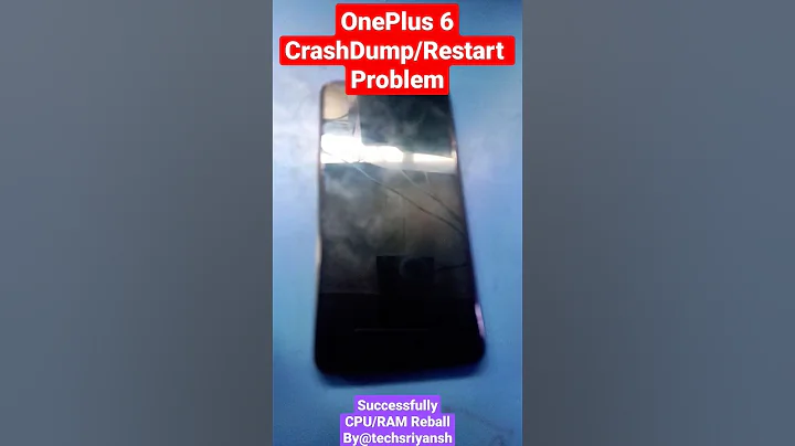 OnePlus 6 CrashDump & Re-start🔥#oneplus #shorts #short #ytshorts #viral #viralvideo #youtubeshorts