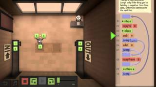 Human Resource Machine - Year 14 Maximization Room, fully optimised solution