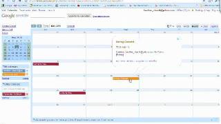 Creating a Class Calendar using Google Calendar Part 3