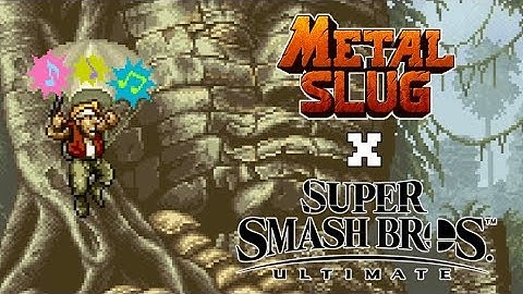 Metal Slug but the music is replaced with Smash Ultimate Arrange