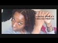 Taking Down My Week Old 3 Strand Twists