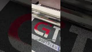 mais uma aplicação incrível com a JFX200! #mimaki #tapete #tapetepersonalizado #equipamento