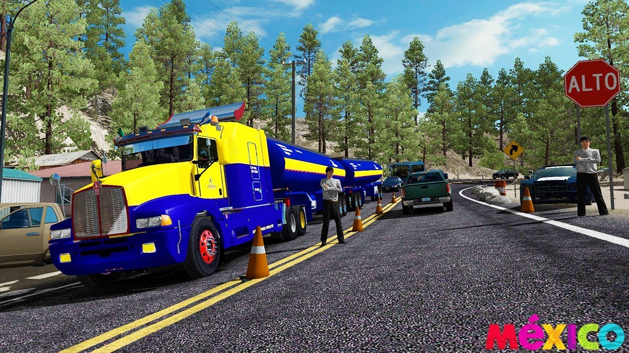 Kenworth T600 + Full Flensa EL ESPINAZO DEL DIABLO MÉXICO EXTREMO El salto Durango