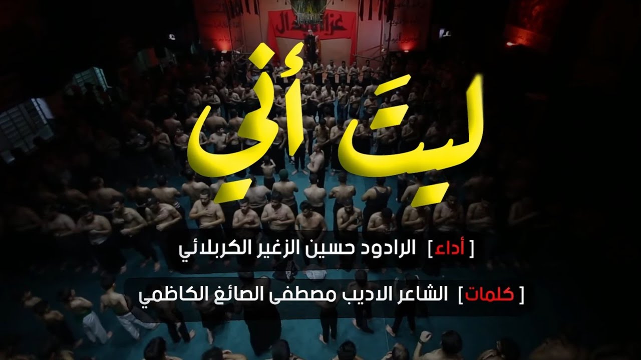 ليتَ أني | الرادود حسين الزغير الكربلائي