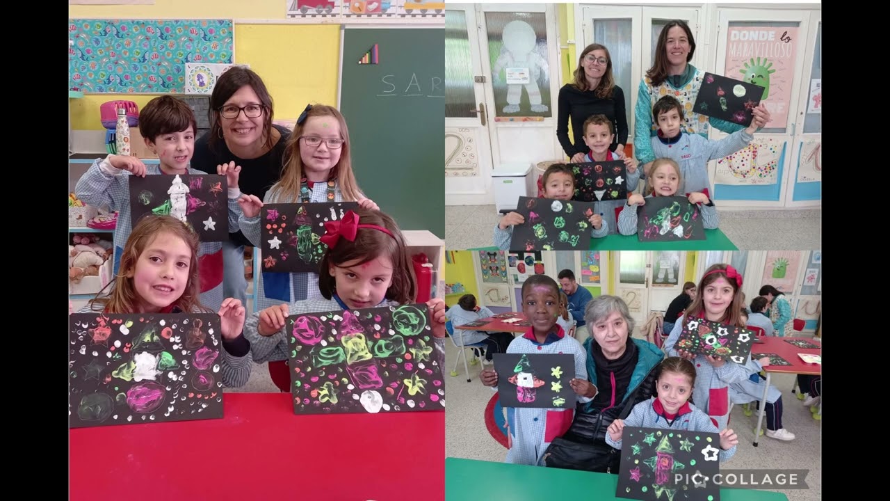 Taller de luz negra. Educación Infantil