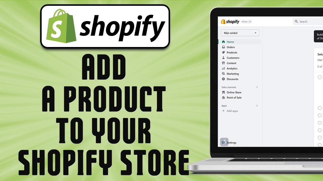 How To Add a Product to Your Shopify Store (easy) - YouTube