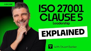 ISO 27001 Clause 5 Leadership Explained Simply