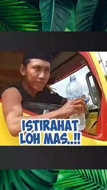 VIRAL SUPIR BAIK HATI TEGUR SUPIR YANG MENGANTUK DI JALAN #beritaviral