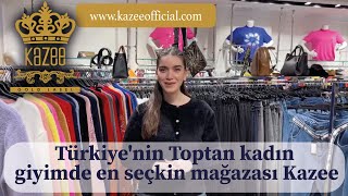 Türkiyenin Toptan Kadın Giyimde En Seçkin Mağazası Kazee
