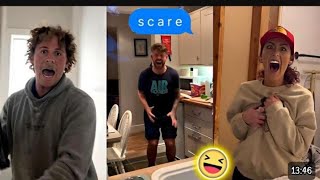 Hilarious Scare cam Funny Pranks Reaction TikTok compilation