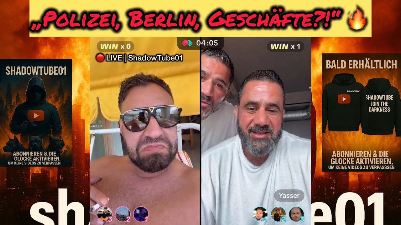 Kürt Ibo LIVE mit Yasser & Momo Abou Chaker: „Die machen Geschäfte ohne dich, Bruder!“ 😳🔥