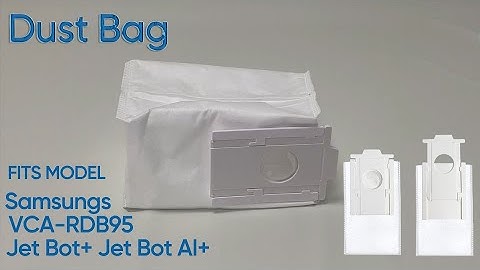 Dust Bag Replacement for Samsungs VCA-RDB95 Jet Bot+ Jet Bot AI+ Robot Vacuum Clean Station