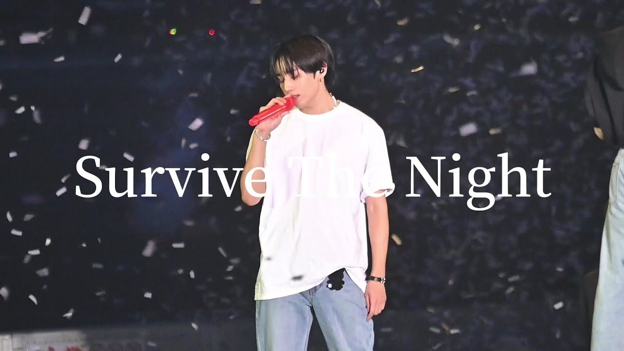 [4K] 231203 'Survive The Night' - 더보이즈 선우 직캠 / THEBOYZ SUNWOO FOCUS FANCAM / ドボイズ ソヌ