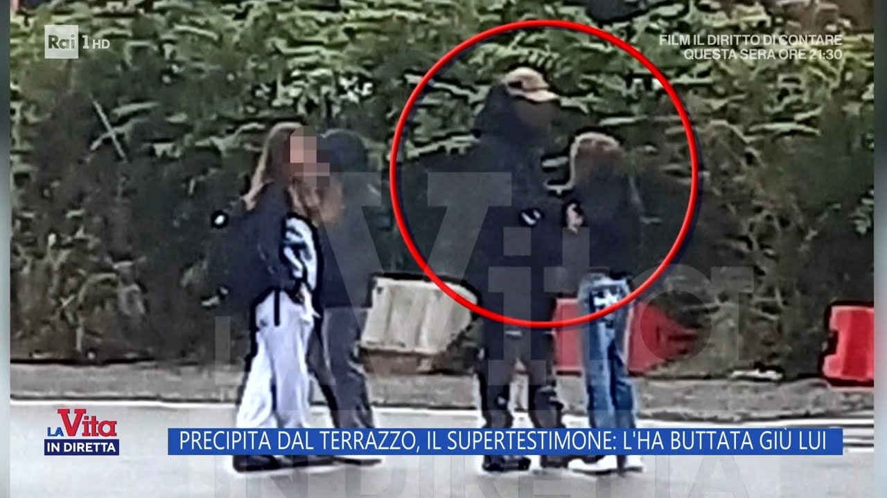 Spunta il supertestimone della ragazza precipitata a Piacenza - La Vita in diretta 30/10/2024